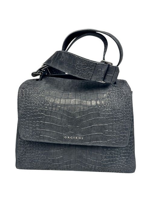 borsa donna sveva media stampa cocco nera Orciani | BT2006-COCCO NABUKNERO